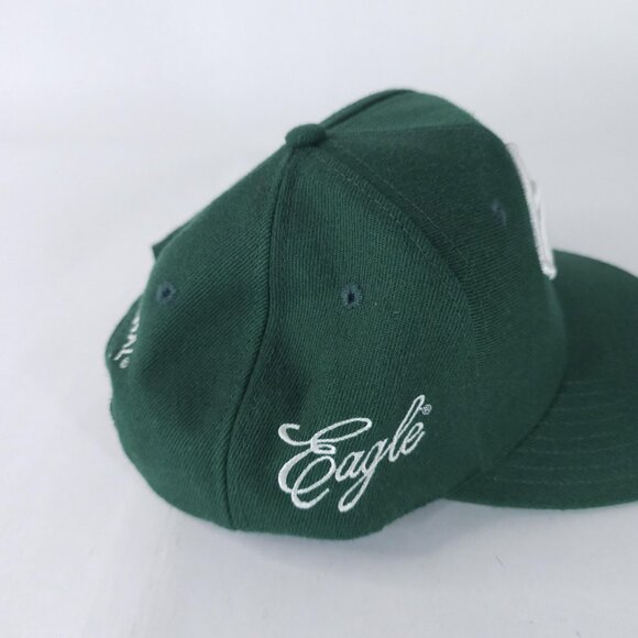 International Hat Cap Snap Back Green Eagle Parts Advertising Mens Tonkin Taiwan - Picture 2 of 6
